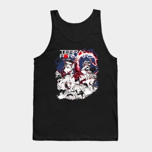 Adapt or Die Terra Anime T-Shirt Celebrating Characters' Adaptations and Survival Skills Tank Top